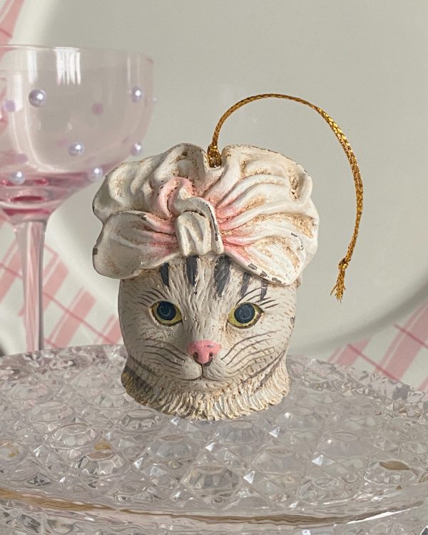 Cat Spa Day Ornament