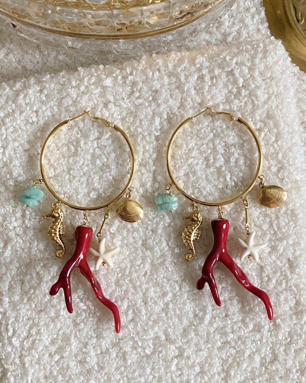 Côte d'Azur Hoop Earrings