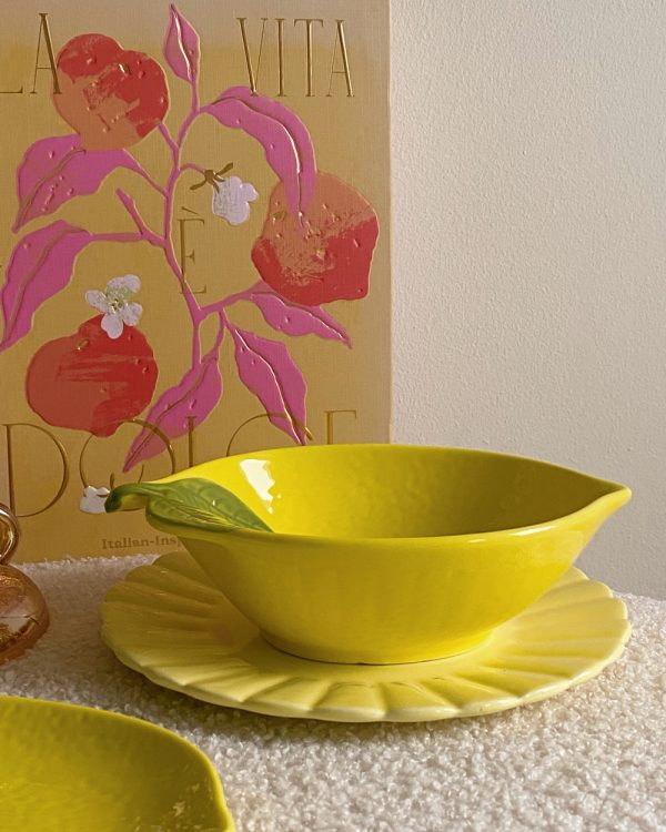Lemon Ceramic Bowl