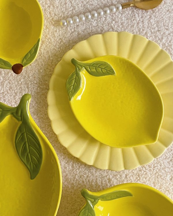 Lemon Ceramic Plate