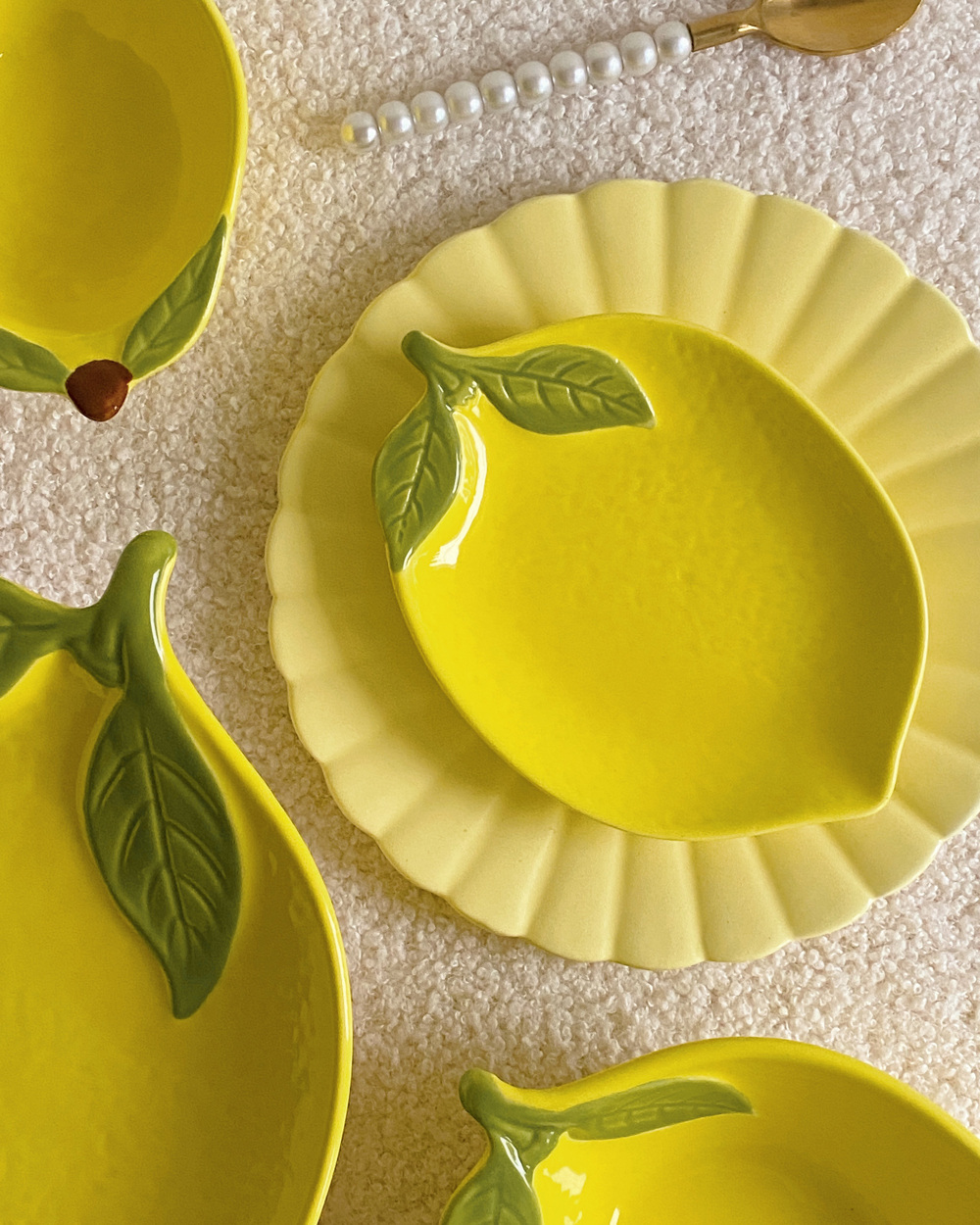 Lemon Ceramic Plate