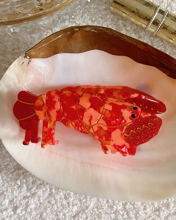 Red Lobster Claw Clip