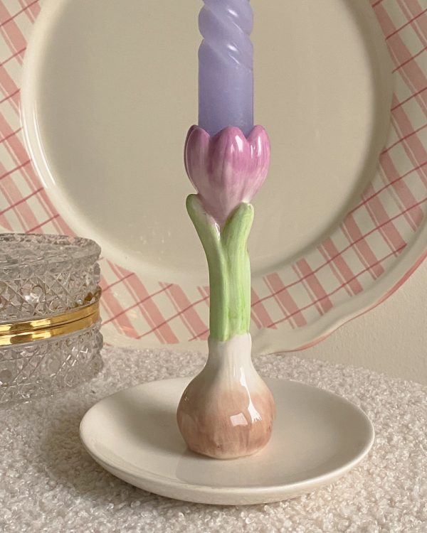 Tulip Bulb Candle Holder