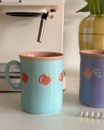 Vintage Apple Cottagecore Mug Set of 2