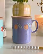 Vintage Apple Cottagecore Mug Set of 2