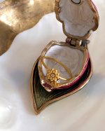 Red Tulip Flower Trinket Box