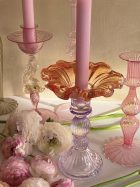 Wildflower Glass Candle Holder
