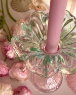 Wildflower Glass Candle Holder