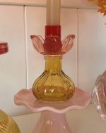Jardin Glass Candle Holder