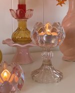 Jardin Glass Candle Holder