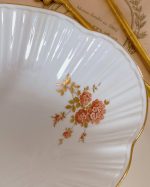 Vintage Orange Blossom Porcelain Serving Dish