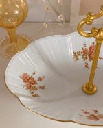 Vintage Orange Blossom Porcelain Serving Dish