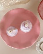 Natural Shell Salt Pepper Shaker Set
