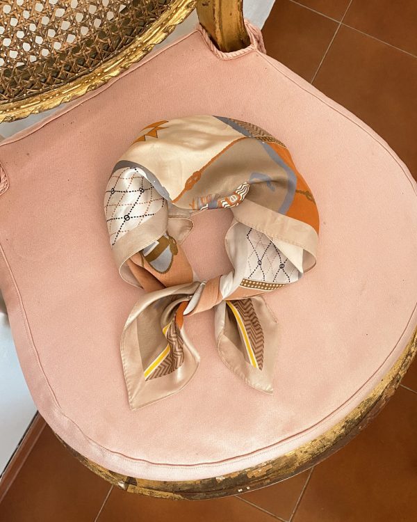 Terra di Sole Silk Square Scarf