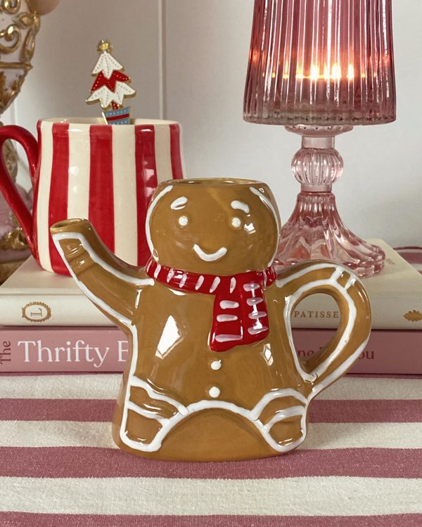 Gingerbread Ceramic Jug