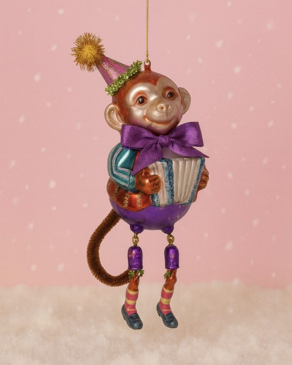 Jolly Jingles Monkey Ornament