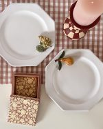 Vintage Moustiers de Séguiers Raised Fruit Plate