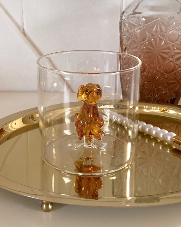 Dachshund Glass Tumbler