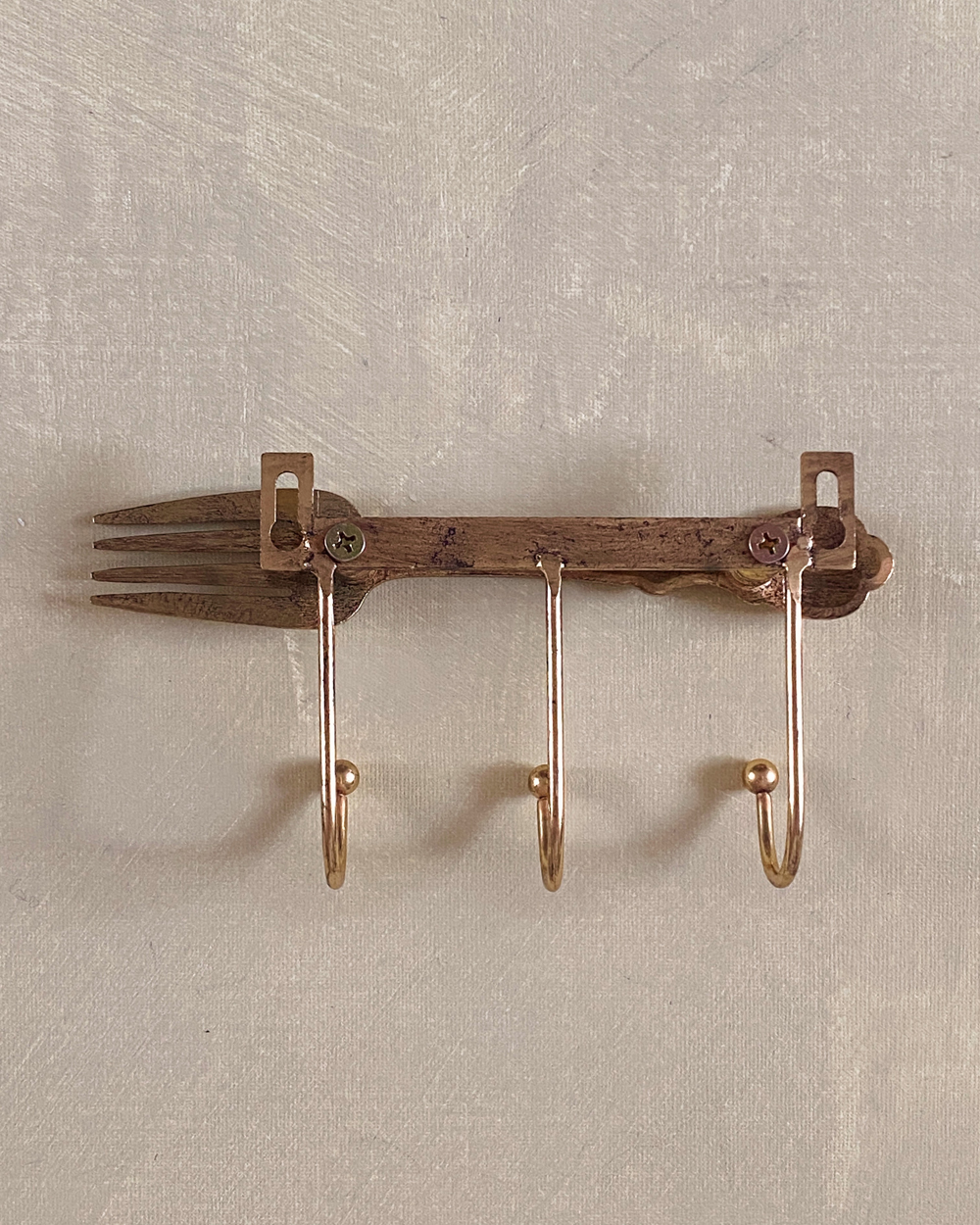French Bistro Fork Metal Wall Hook