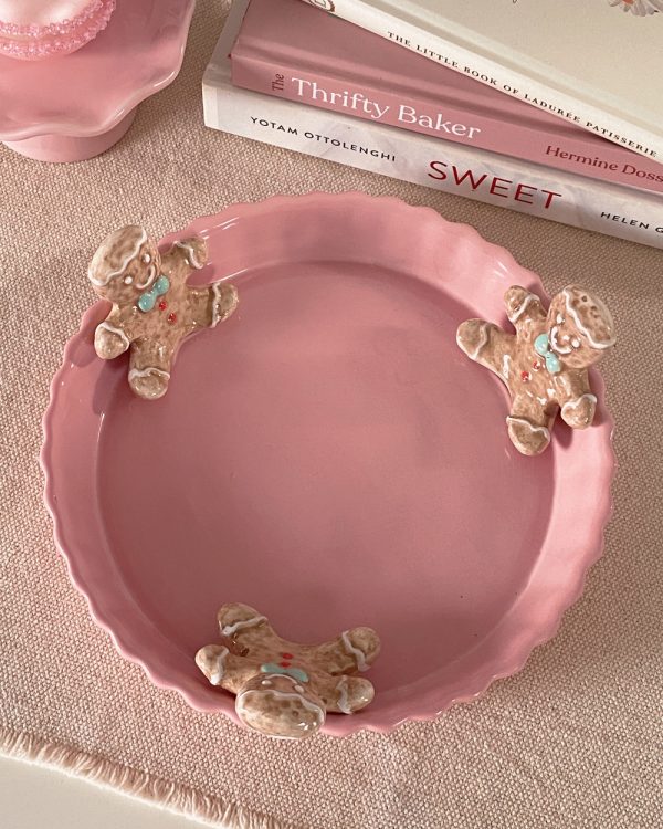 Gingerbread Ceramic Oven Dish