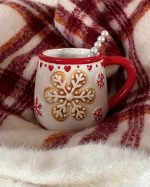 Snowflake Ceramic Mug
