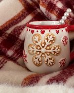 Snowflake Ceramic Mug