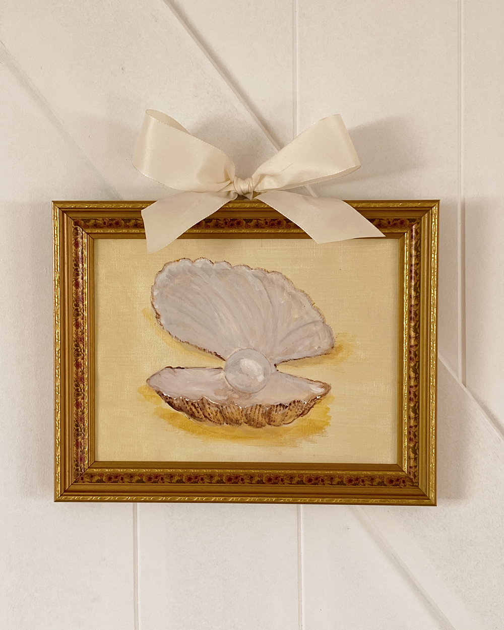 Pearl Oyster Framed Painting