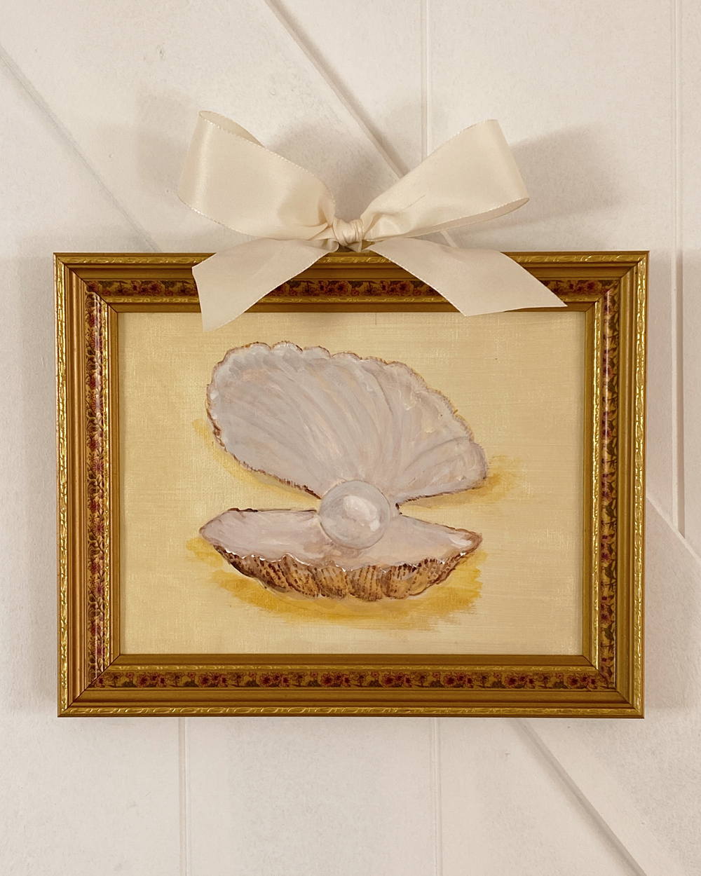 Pearl Oyster Framed Painting