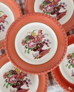 Vintage Villeroy Boch Fiorello Salad Plate Set of 8