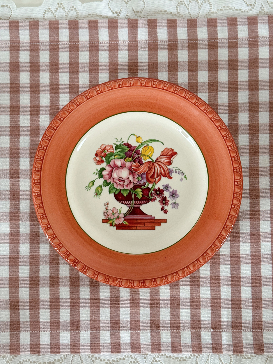 Vintage Villeroy Boch Fiorello Salad Plate Set of 8