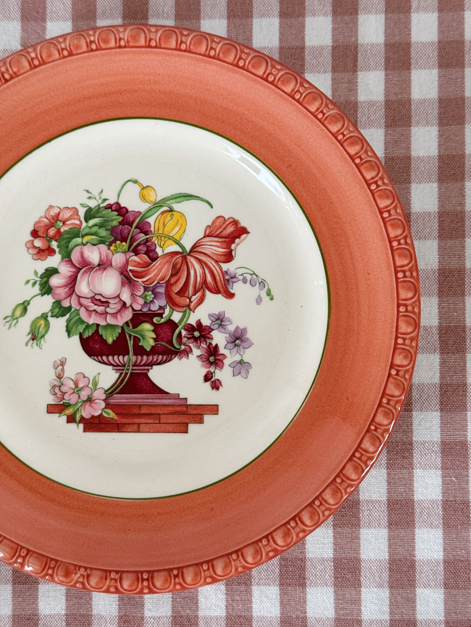 Vintage Villeroy Boch Fiorello Salad Plate Set of 8
