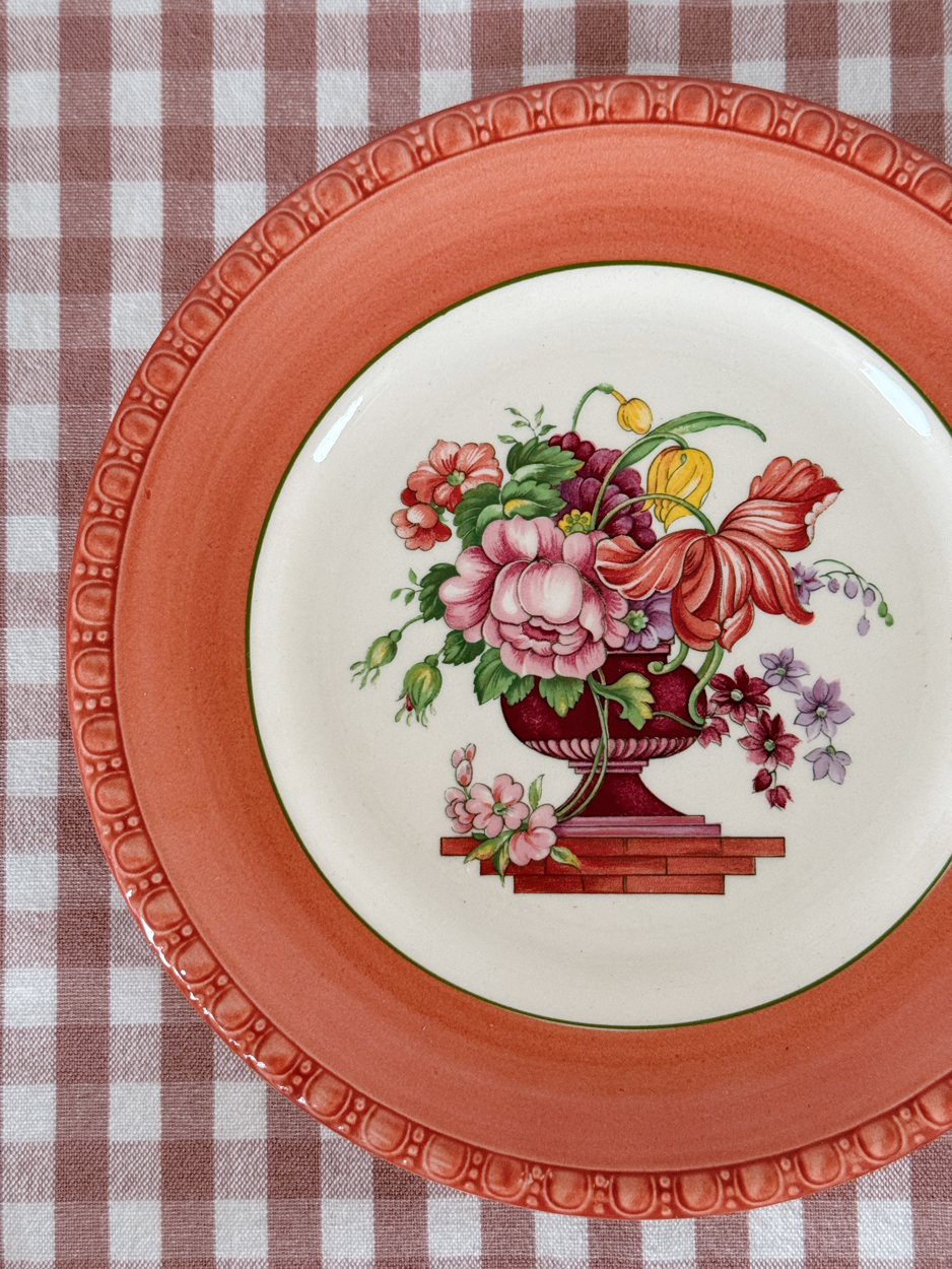 Vintage Villeroy Boch Fiorello Salad Plate Set of 8