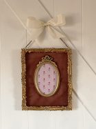 Antoinette Velvet Hanging Photo Frame