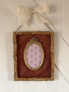 Antoinette Velvet Hanging Photo Frame