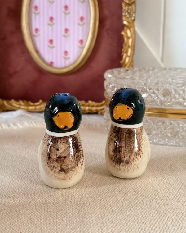 Mallard Duck Salt Pepper Shaker Set