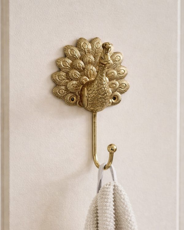 Peacock Metal Wall Hook
