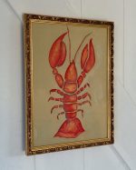 Red Lobster Framed Painting