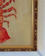 Red Lobster Framed Painting