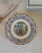 Vintage Silver Burch Cup Saucer Set