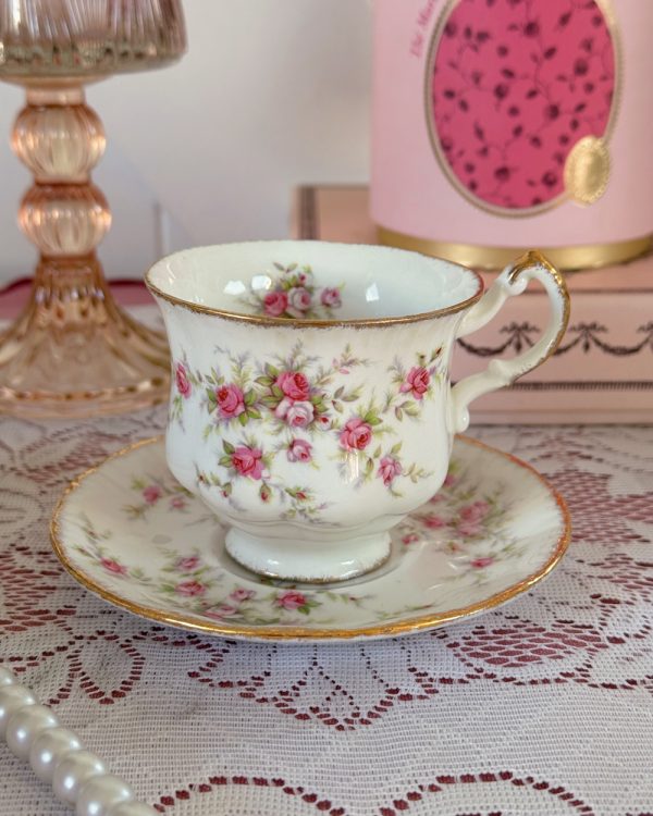 Vintage Paragon Victoriana Rose Cup Saucer Set