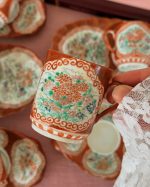 Antique Japanese Handpainted Kutani Floral Tea Set