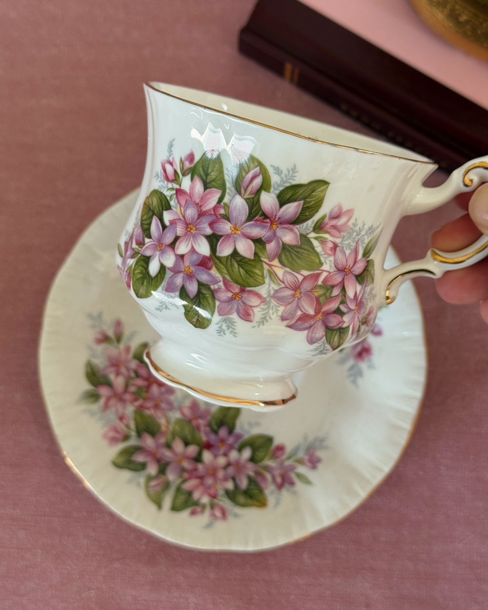 Vintage Paragon Mayflower Cup Saucer Set