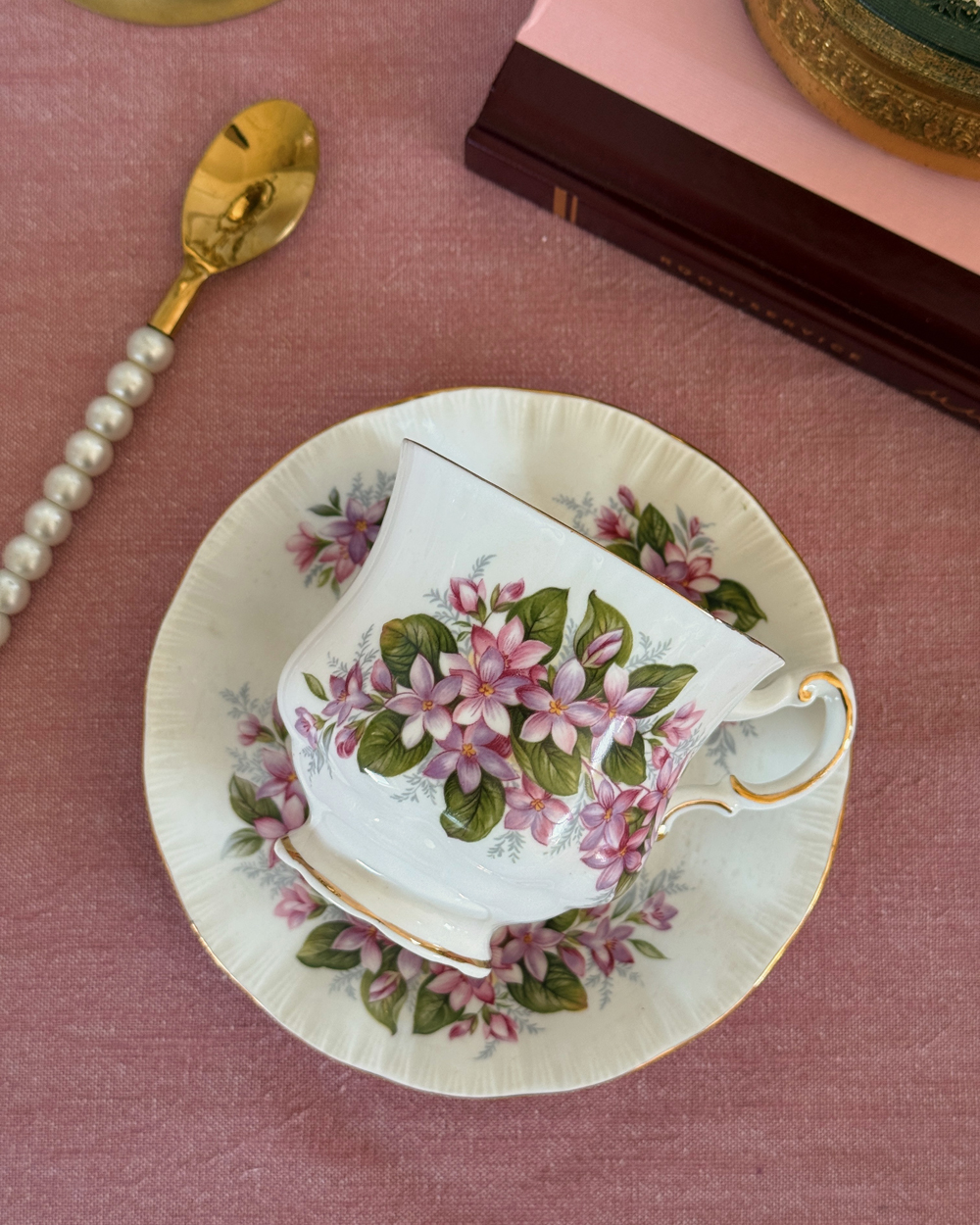 Vintage Paragon Mayflower Cup Saucer Set