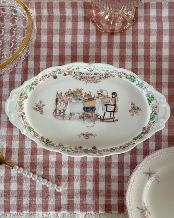 Vintage Royal Doulton Brambly Hedge Tea Service Plate