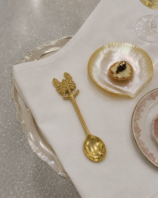 Lobster Brass Spoon